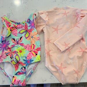 Colorful Butterfly and Starfish Swimsuits